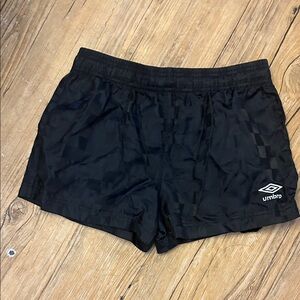 Umbro Black Athletic Running Shorts